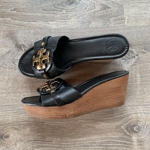 Tory Burch Patti 3 Wedge Heels Slides